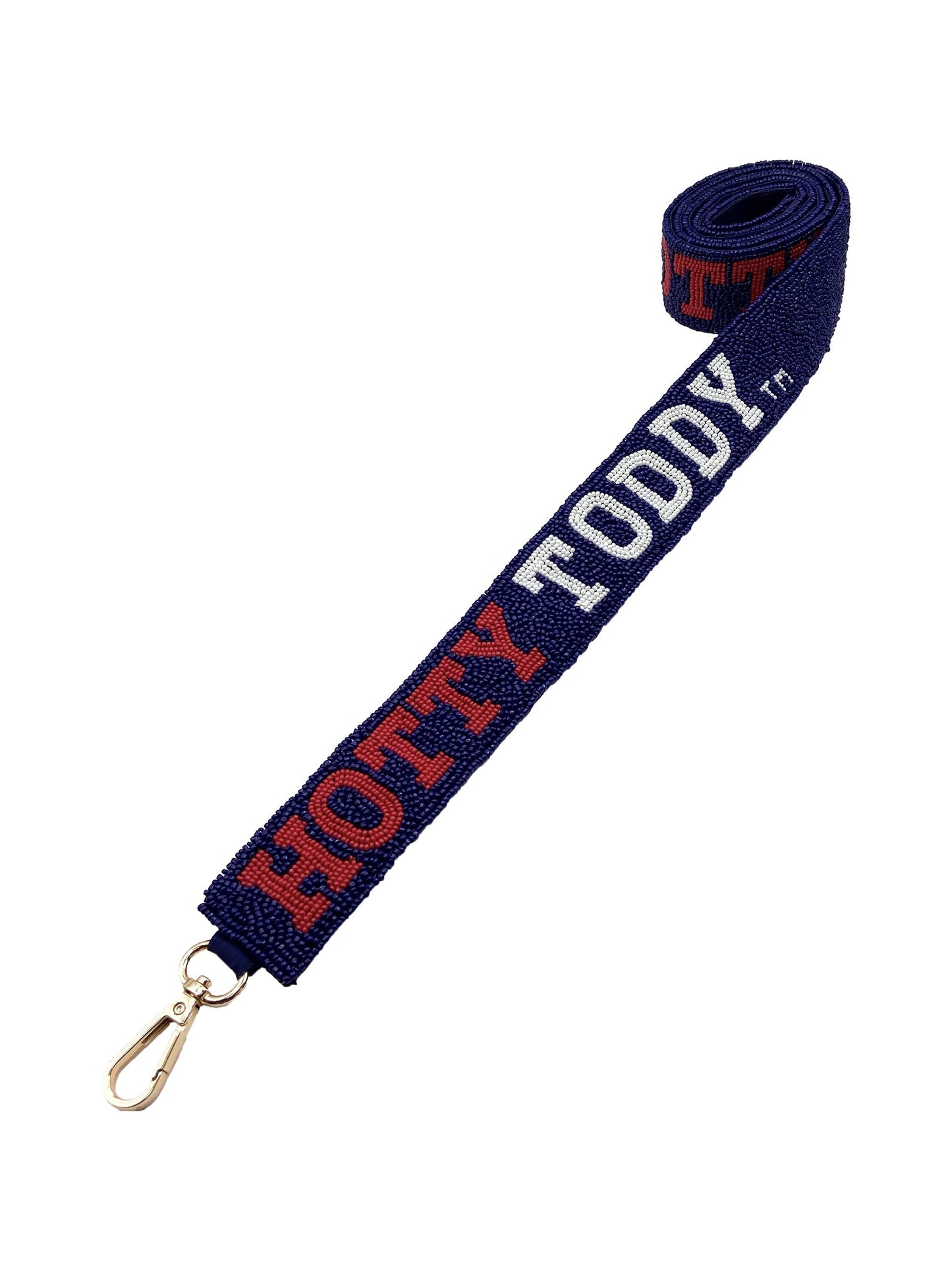HOTTY TODDY Beaded Bag Strap/GAME DAY/PURSE, Ole Miss, Rebels