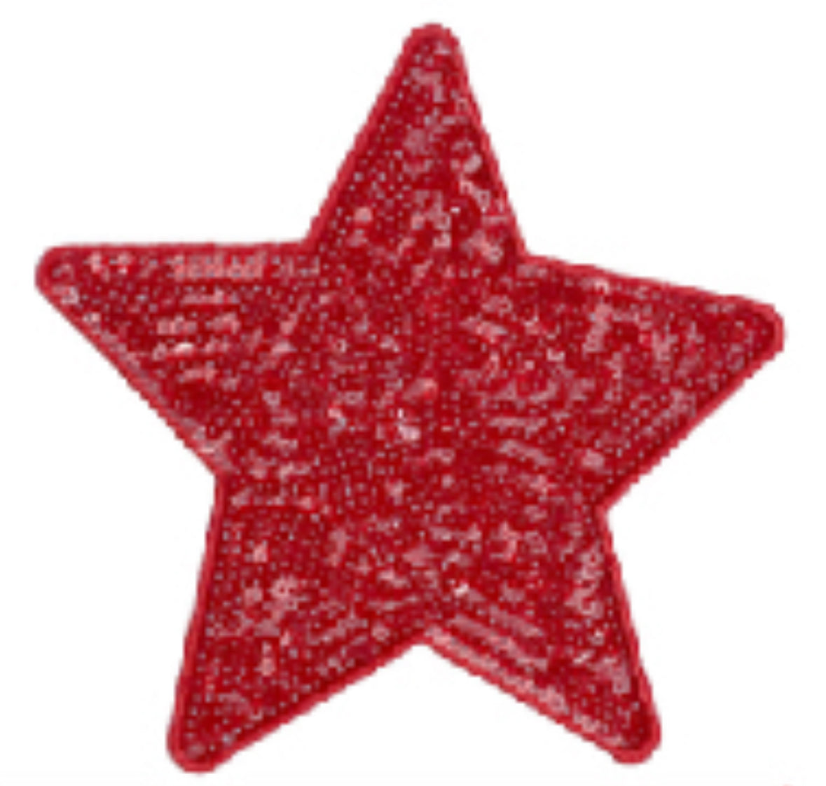 Star Patch, Sequin Star Patch, Red 5" Sequin Star Patch, Iron on Patch, DIY, Trucker Hat Patch, Preppy Patch Trendy Patch Patch, Sequin Star