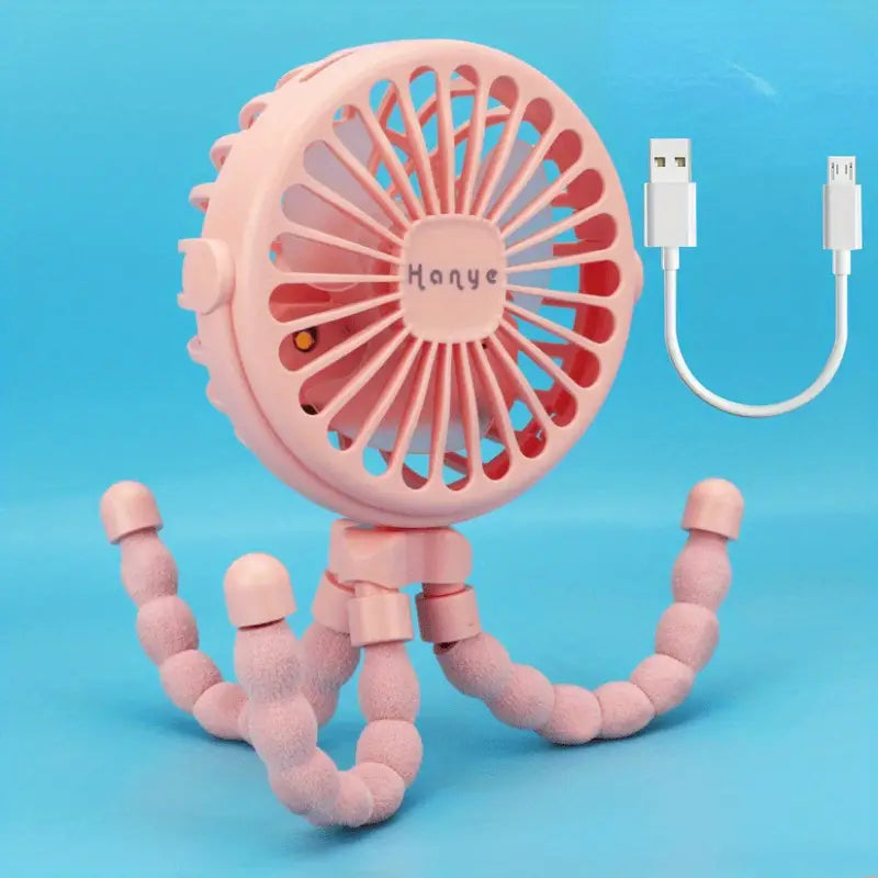 Octopus fan and night light