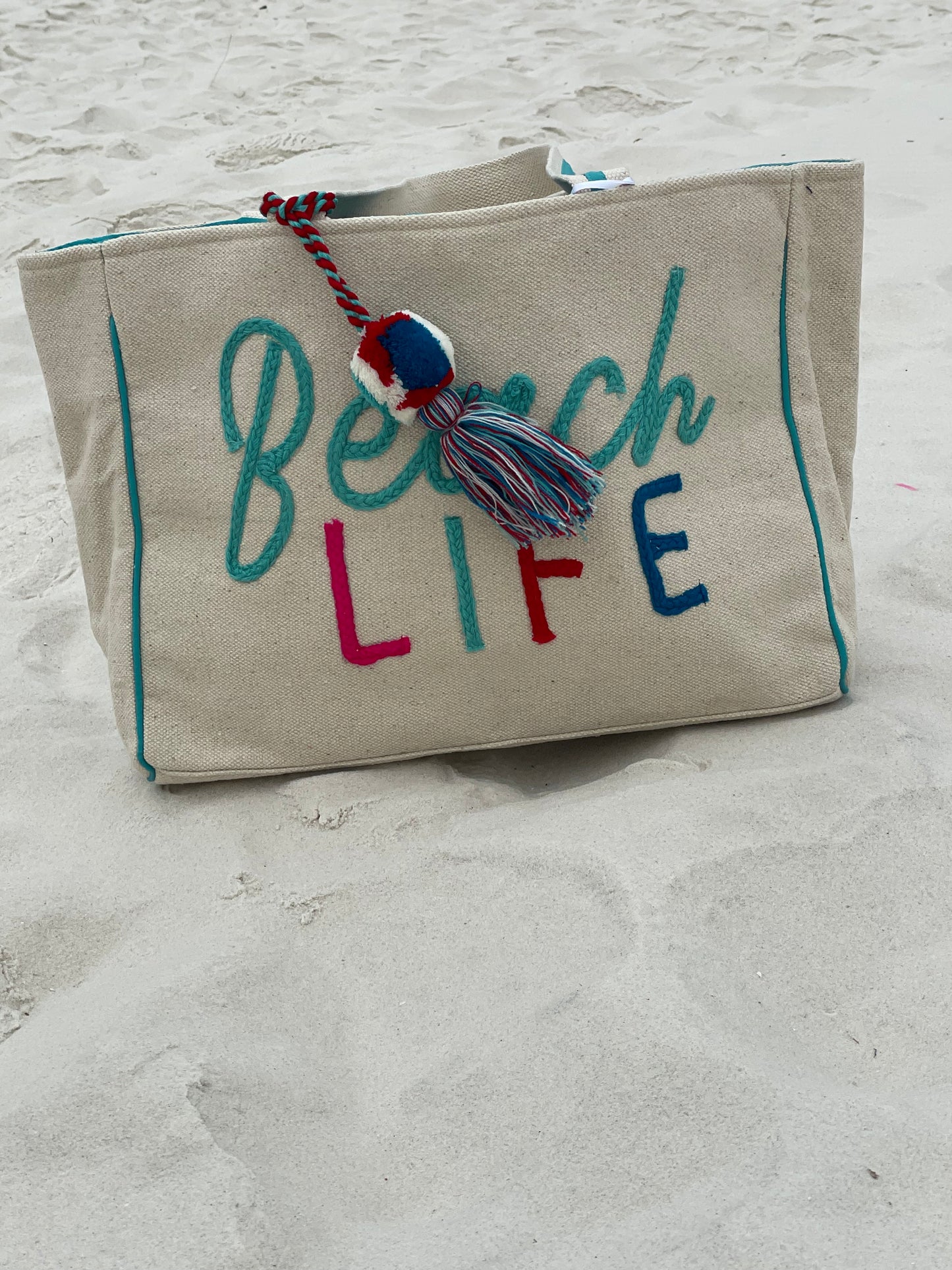 BEACH LIFE TOTE OR BEACH BAG/BEACH