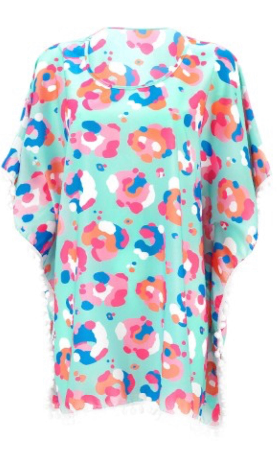 Safari Party Pom-Pom Cover Up | Beach