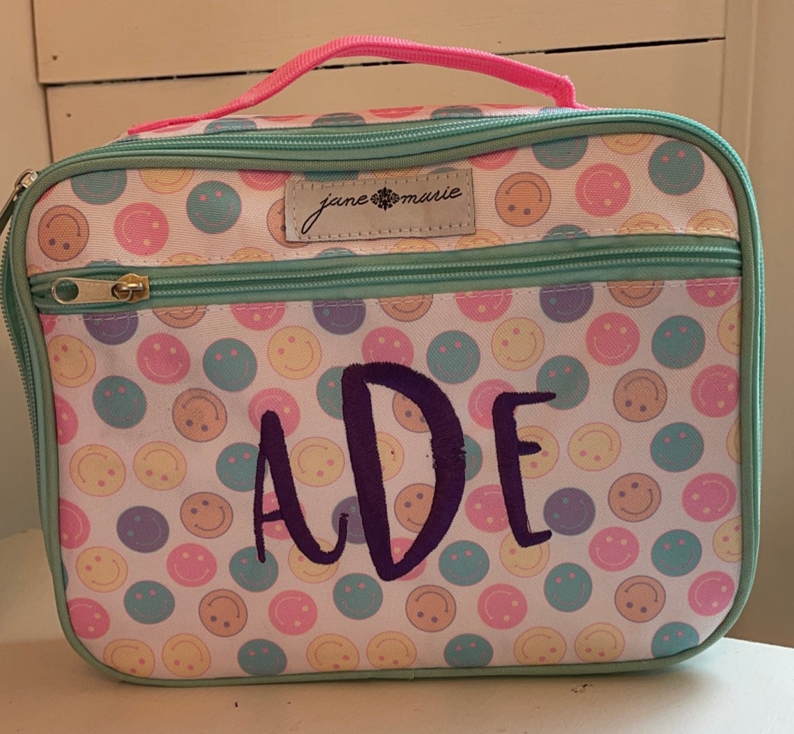 Jane Marie Kids Color Me Happy Backpack/Lunch Box/Back to School