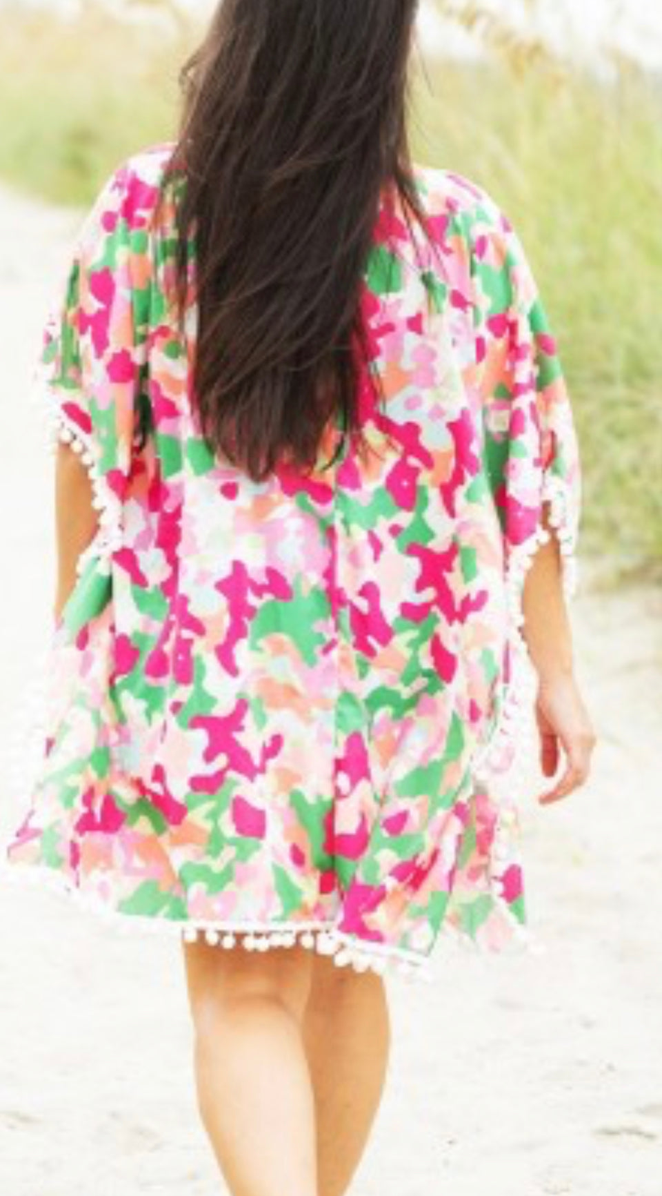Tootie Fruity Pom-Pom Cover Up/BEACH