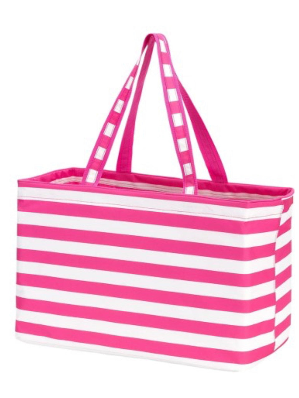 Hot Pink Stripe Ultimate Tote/Beach
