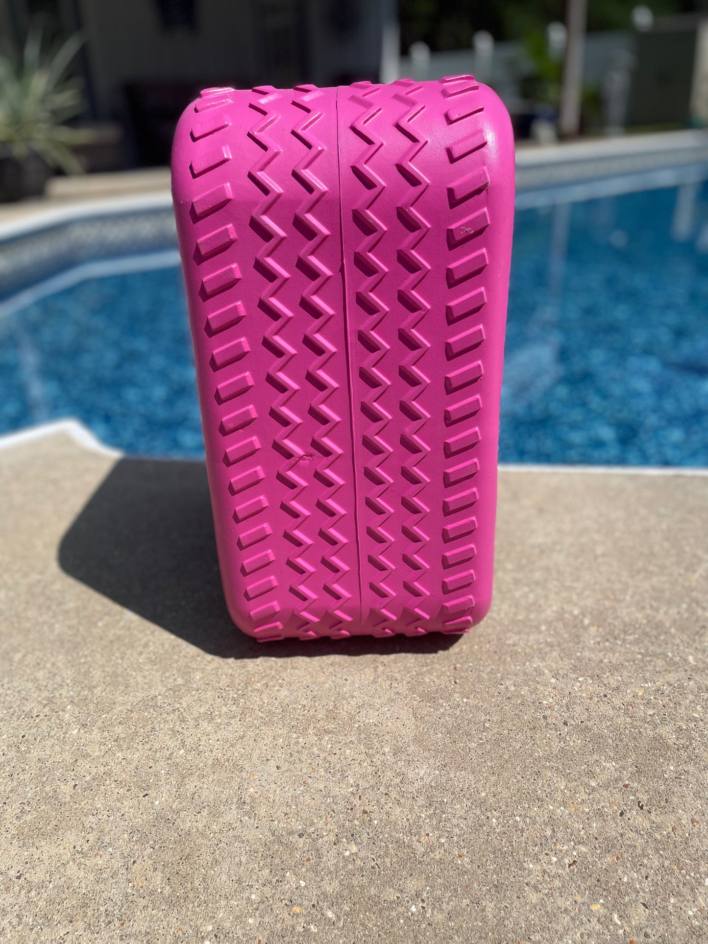 Beach Bag, Hot Pink and Black Leopard Rubber Bag, Beach Bag, Leopard Print Beach Bag| Beach