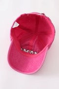 Rose Red Mini Baseball Hat