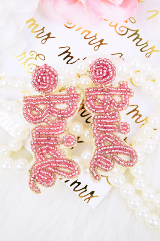 Bride Pink seed Jewelry