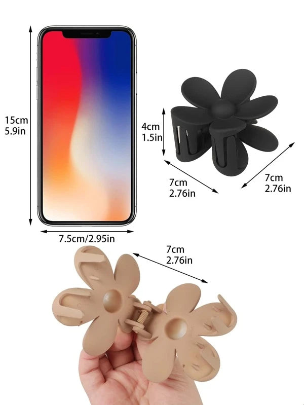 Daisy Flower Hair Claw Design Elegant Hair Claw/Hair Accessories