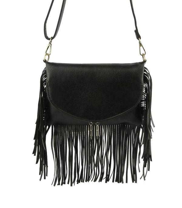 Black Fringe Purse/Bag