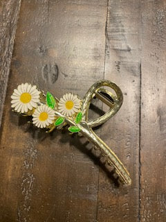 Daisy Hair Claw/ Hair Accessories