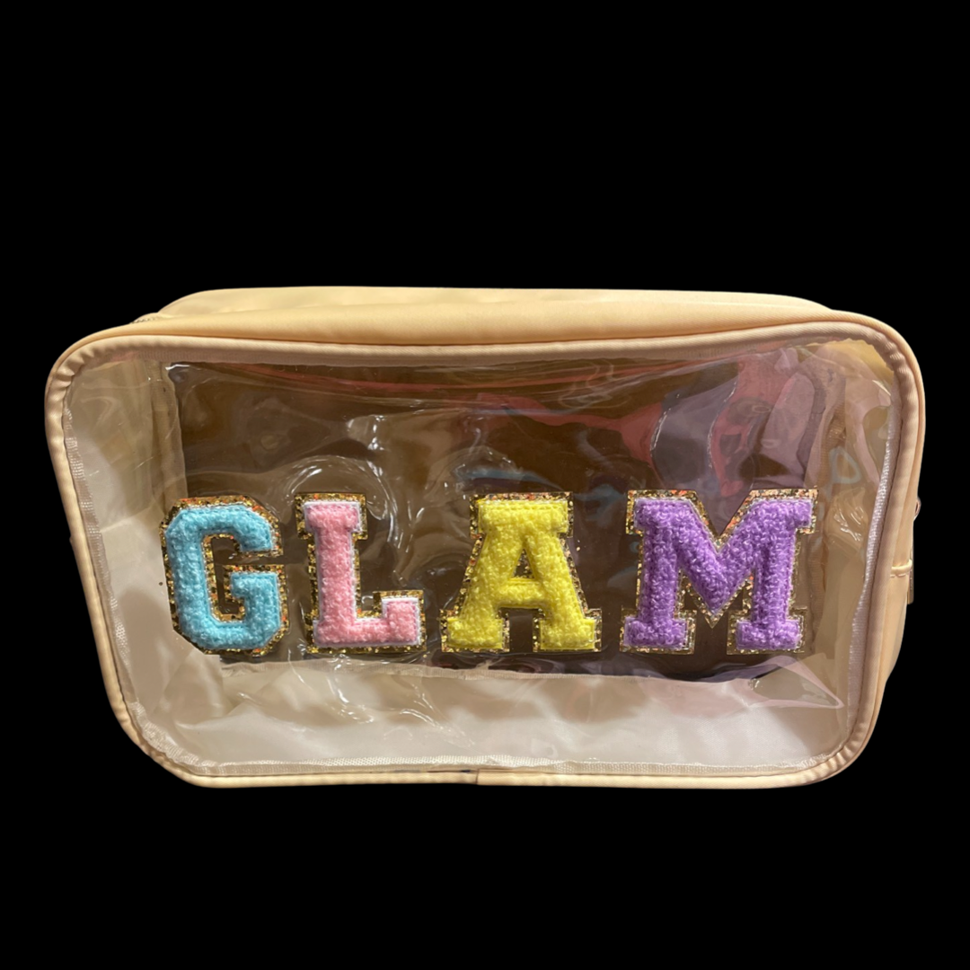 OVERSIZED GLAM COSMETIC BAG