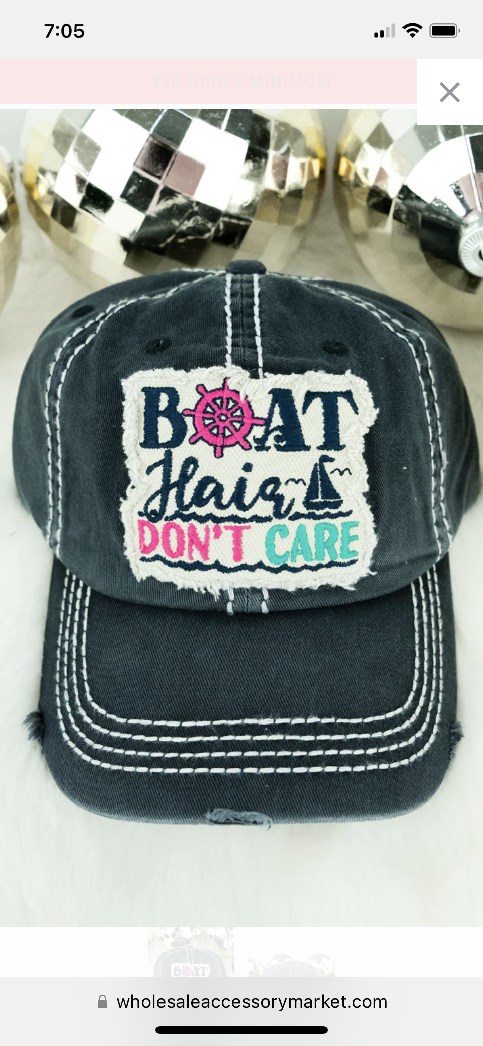 Boat Hair Hat