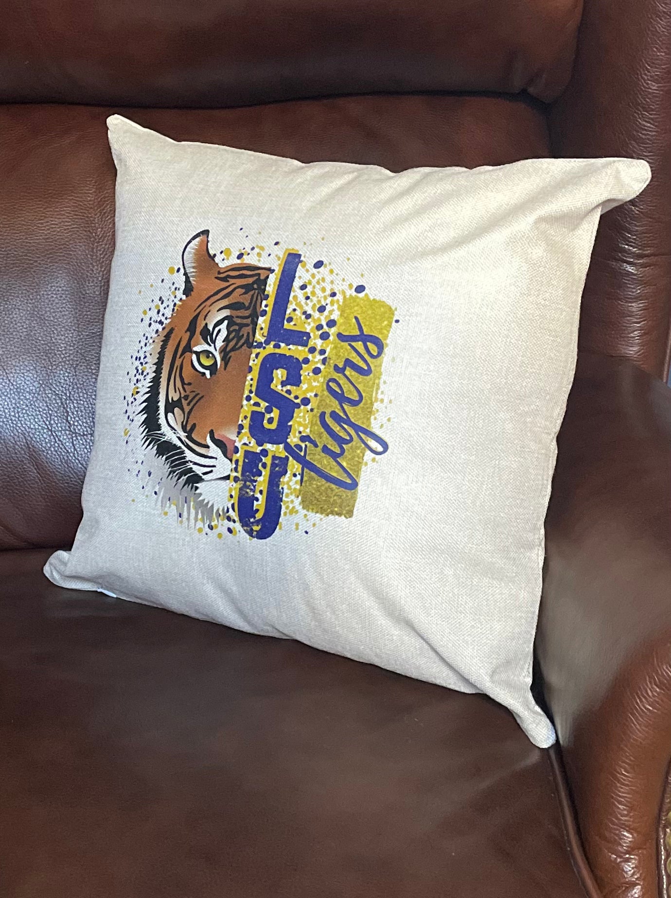 Custom made Linen Throw Pillow Case (40x40cm)/Throw Pillow