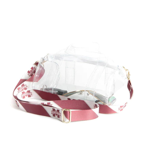 Kay Kay Mini Duffel-Mississippi State Purse/GAMEDAY, MSU