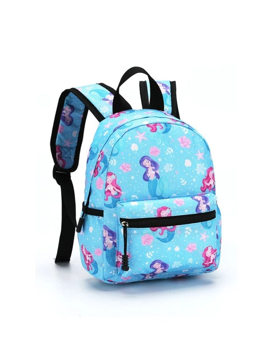 Mermaid and Starfish Toddler Backpack/Back to School