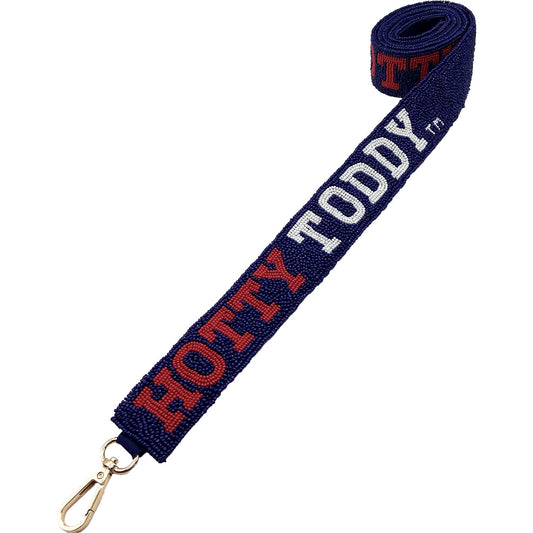HOTTY TODDY Beaded Bag Strap/GAME DAY/PURSE, Ole Miss, Rebels