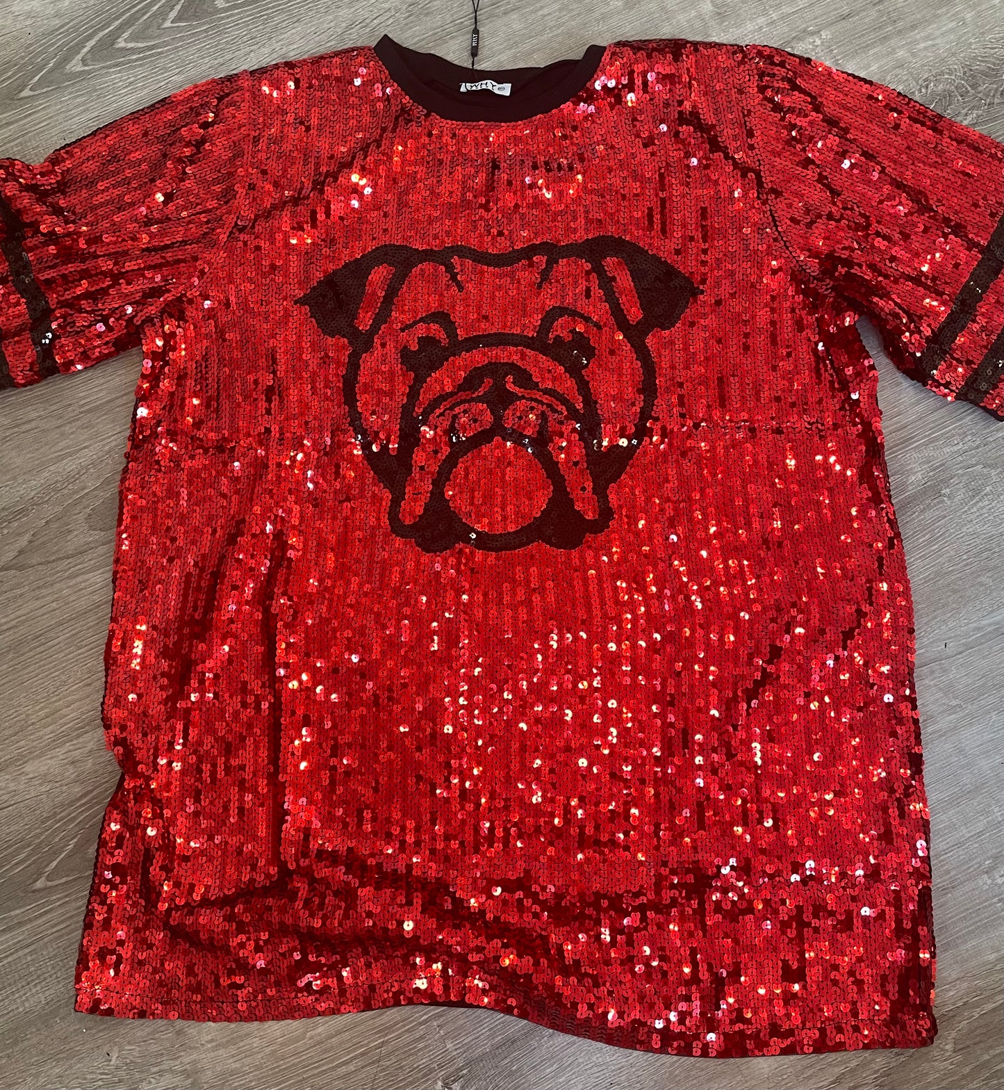 Georgia Bulldawgs Sequin Dress , Plus Size, Game Day