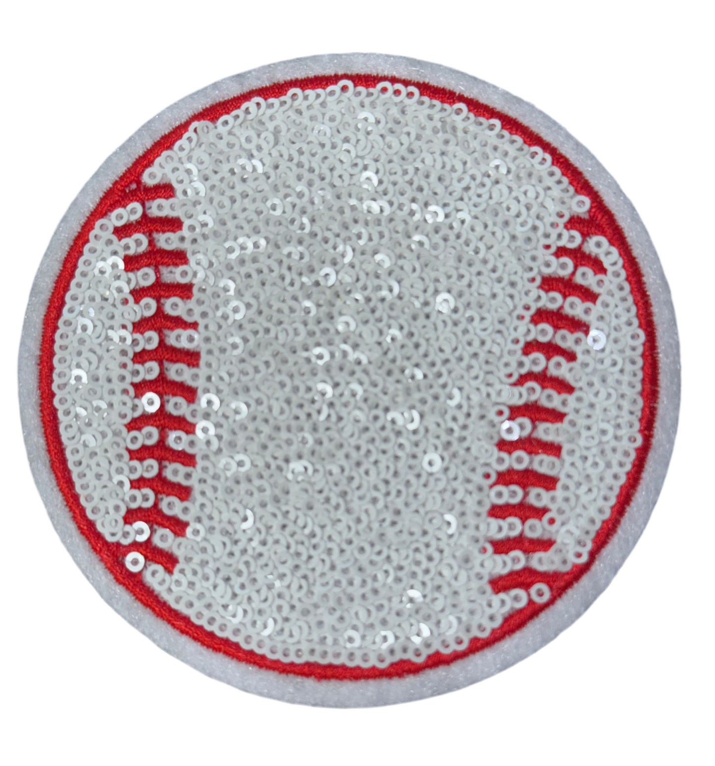 Sequin baseball Patch, Sequin Patch, baseball Patch, Trucker Hat Patch, Iron On Patch, Game Day Patch, Sports Patch, DIY, Patch for Hat