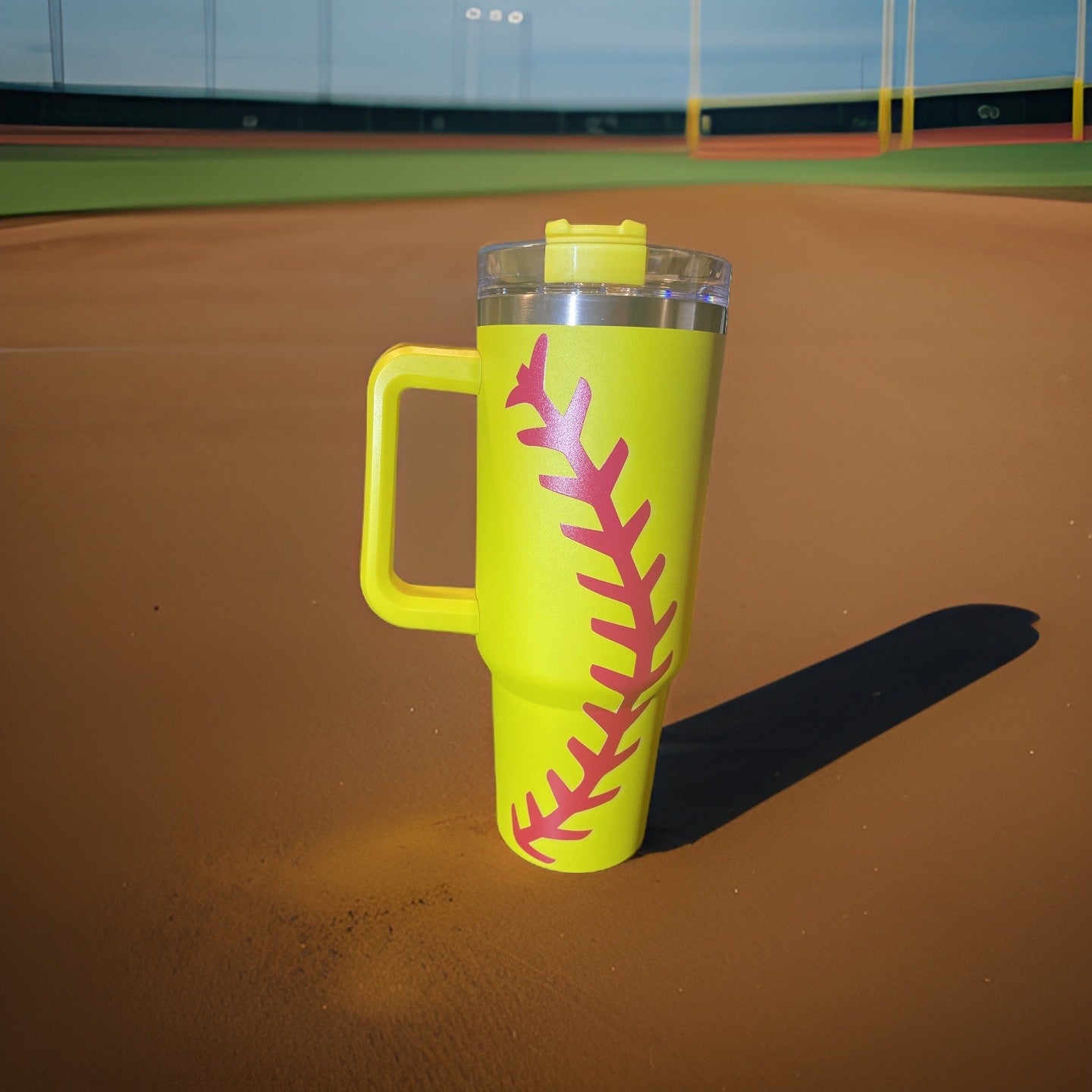 Softball Tumbler, 40oz Tumbler, Game Day Mother's Day Gift