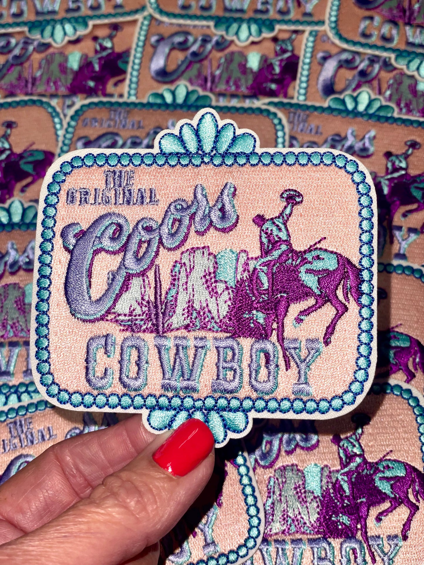 Coors Patch, Trucker Hat Patch, Pink Patch, Beer Patch, Patch for Hat, Embroidery Patch, Trendy Patch, Cowgirl Patch, DIY