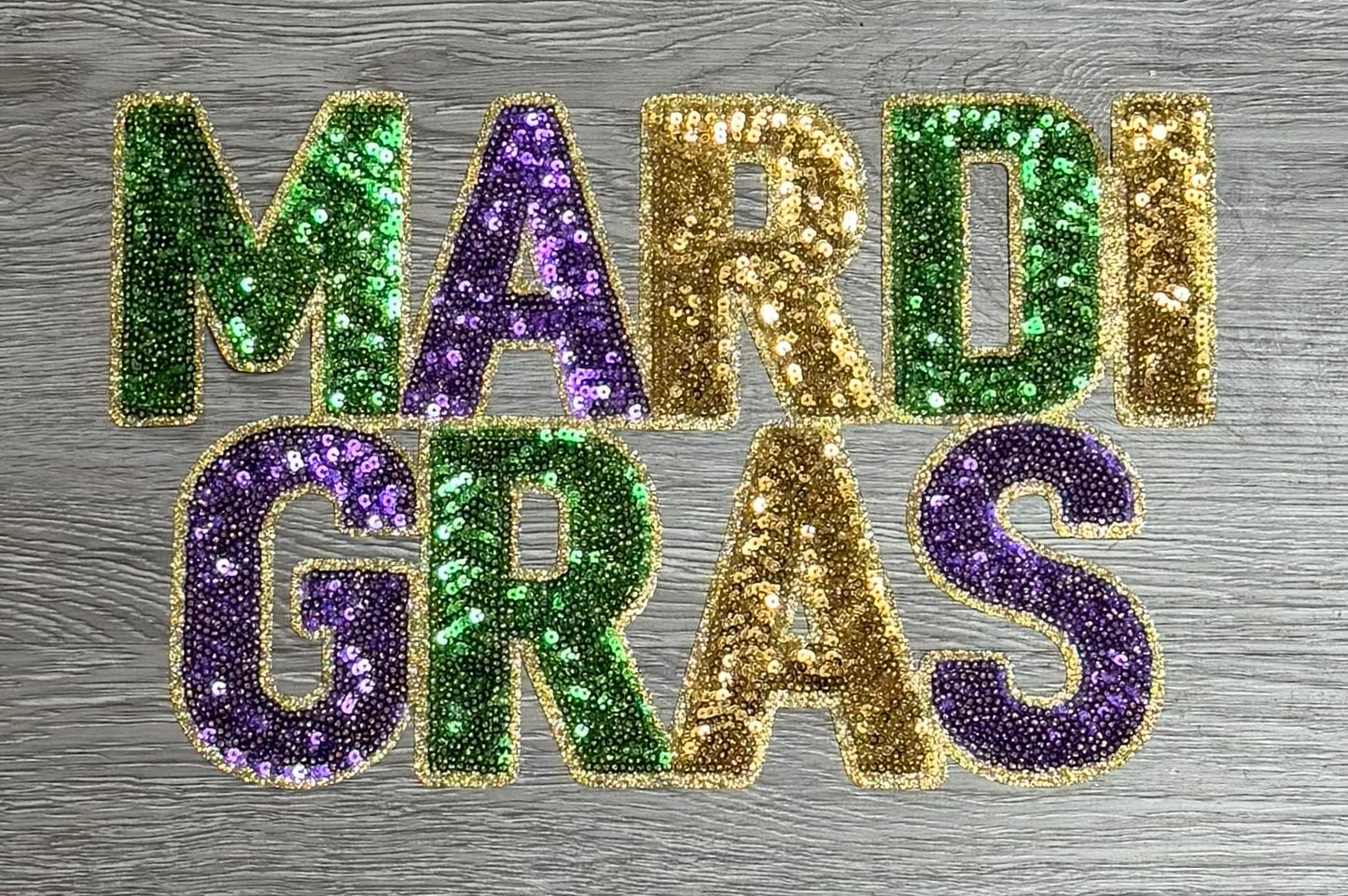 Mardi Gras Sequin Patch, Sequin Patch, Carnival Patch, Mardi Gras Patch, Sequin Mardi Gras, DIY, Mardi Gras Attire, Sequin Patch,