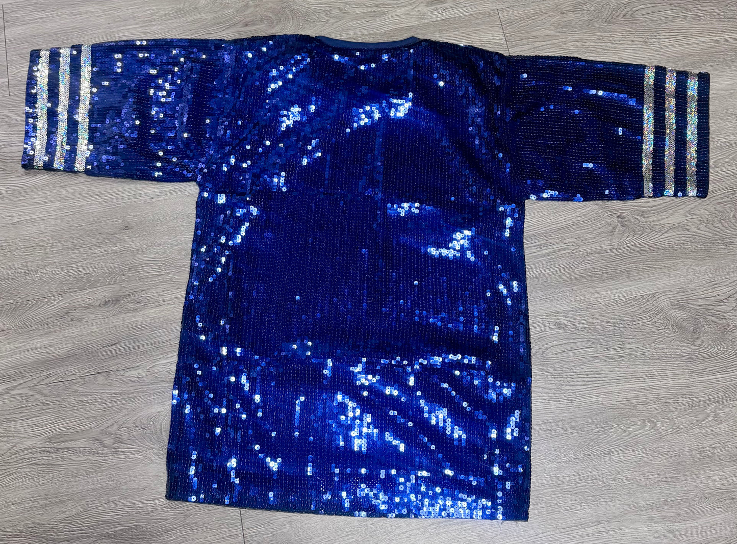 Star Sequin Jersey Dress:  Game Day Attire
