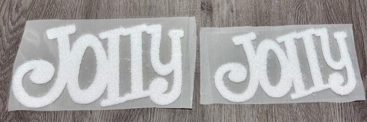 Jolly Fluffy Patch: Mama and Me Iron-On DIY Applique