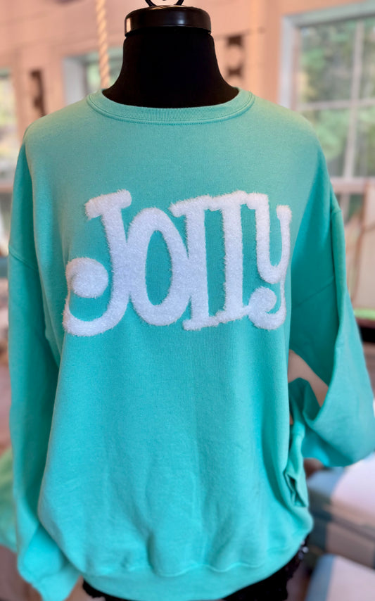 Jolly Fluffy Patch: Mama and Me Iron-On DIY Applique