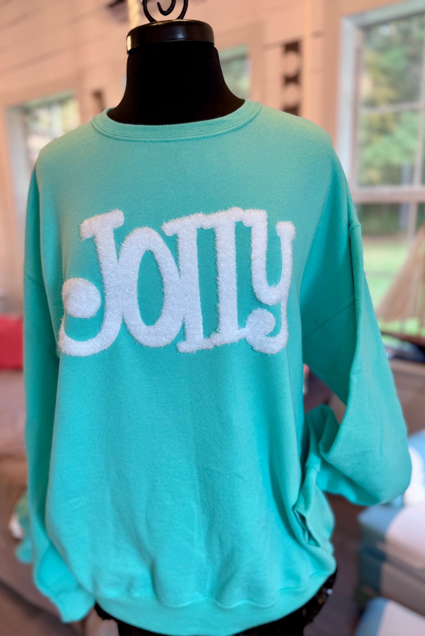 Jolly Fluffy Patch: Mama and Me Iron-On DIY Applique
