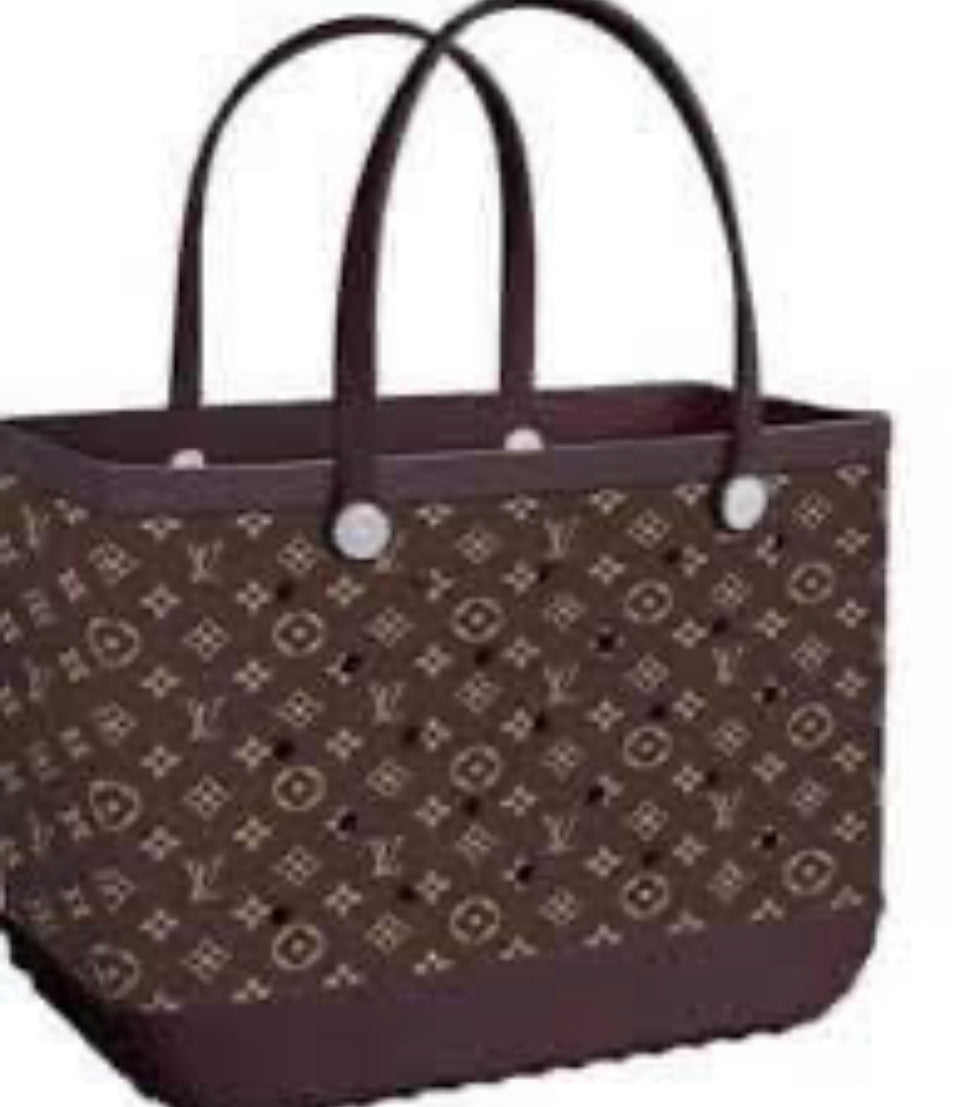 LV two-tone handbag | Handbag, Louis vuitton bag neverfull, Bags