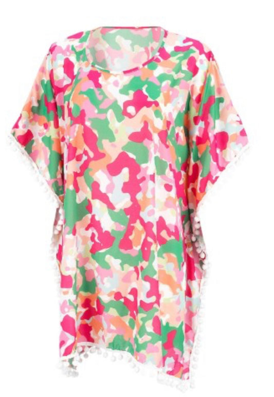 Tootie Fruity Pom-Pom Cover Up/BEACH