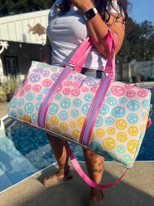 Put a Smile on Your Face Weekender Bag