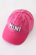 Rose Red Mini Baseball Hat