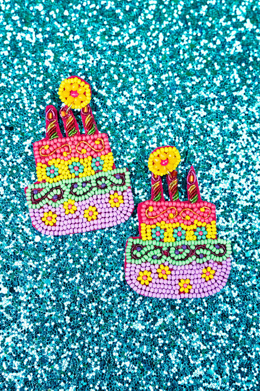Birthday Cake Seed Bead Jewelry