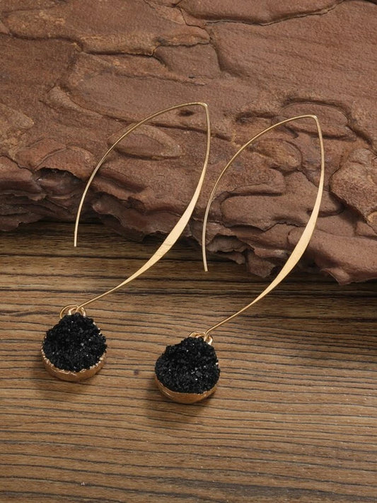 Polyresin Drop Ear Rings /Jewelry