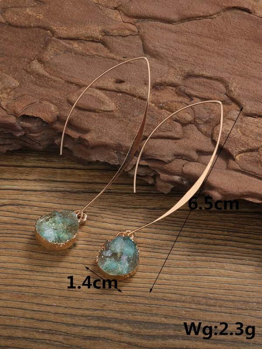 Polyresin Drop Ear rings /Jewelry