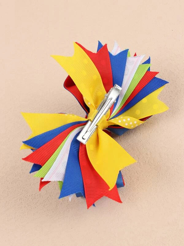 Girls ABC Back to School Bow/Hair Accessories
