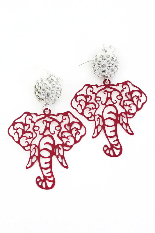 Roll Tide Filigree Ear Rings Jewelry/GAME DAY