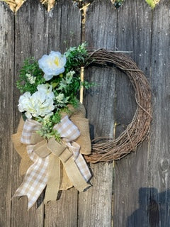 BOHO Front Door Wreath