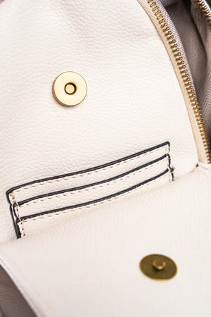 SENTINEL PEAK GUITAR STRAP IVORY SMALL SLING BAG/PURSE